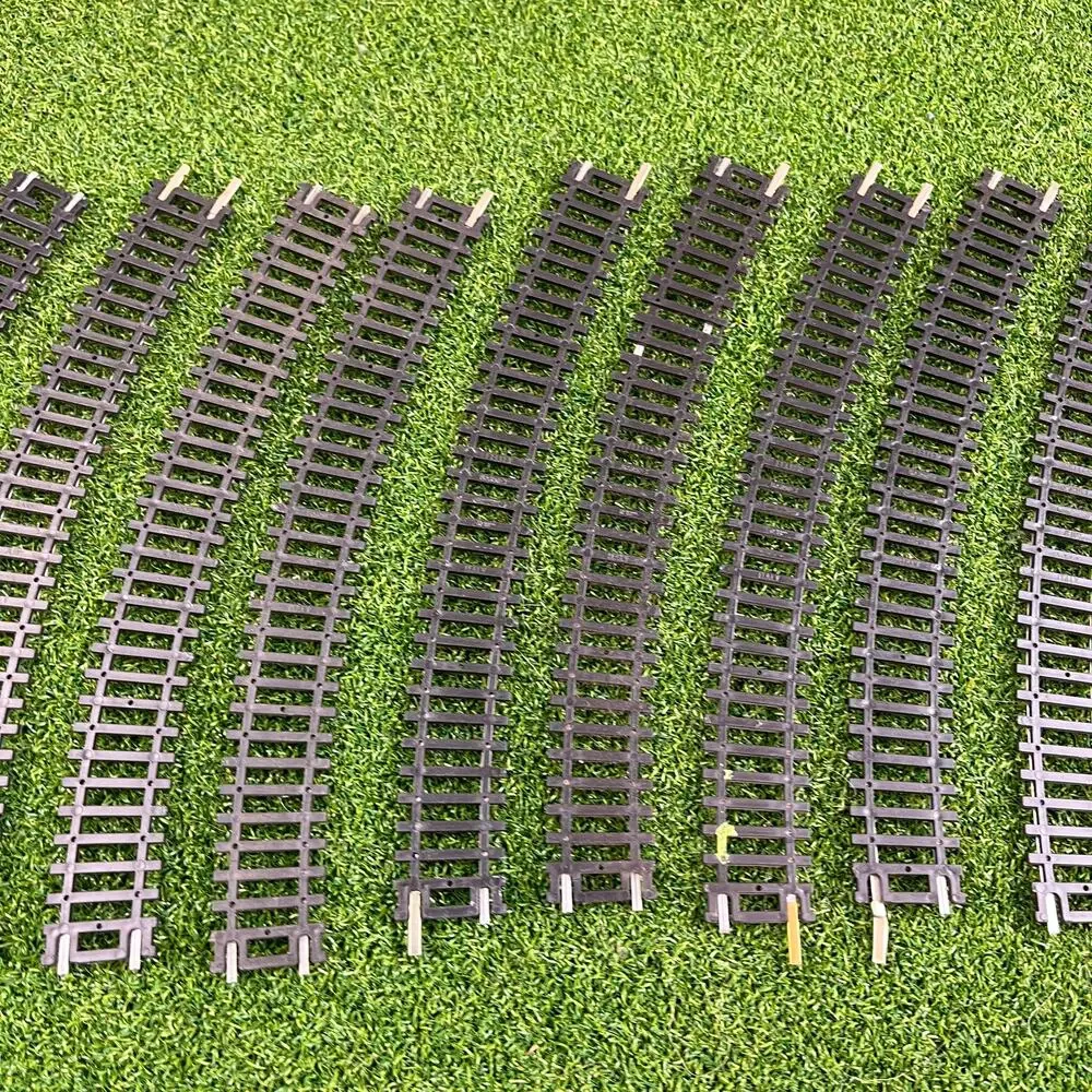 Vintage Model Train Curved Tracks HO Scale Railway Layout
